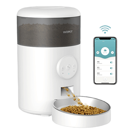 WOpet Automatic Feeder For Cat & Dog Auto Cat Feeder