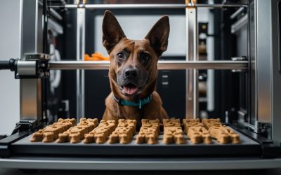 La stampa 3D sbarca nel mondo del pet food: crocchette su misura per il tuo amico a quattro zampe.